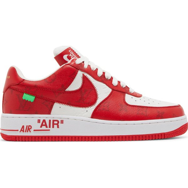 Louis Vuitton x Air Force 1 Low 'White Comet Red' Louis Vuitton x Air Force 1 Low 'White Comet Red'