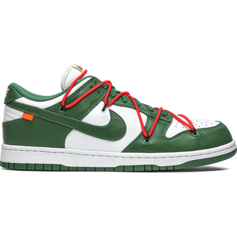 Off-White x Dunk Low 'Pine Green'