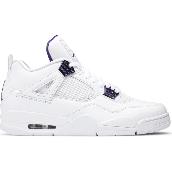  Air Jordan 4 Retro 'Purple Metallic'