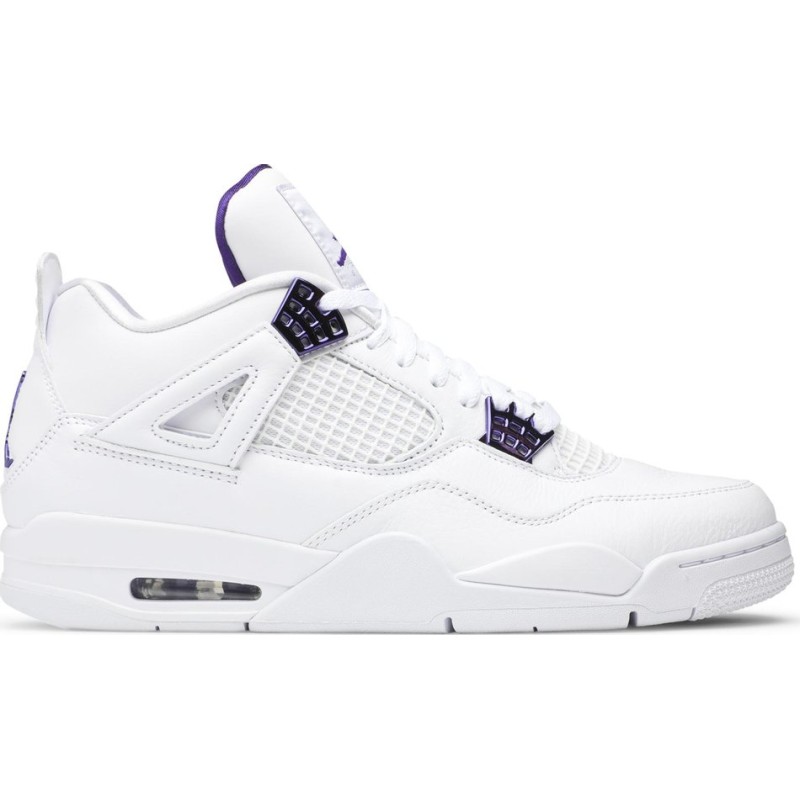  Air Jordan 4 Retro 'Purple Metallic'