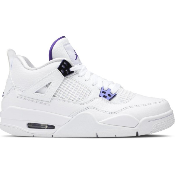 Air Jordan 4 Retro GS 'Purple Metallic'