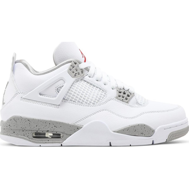  Air Jordan 4 Retro 'White Oreo'