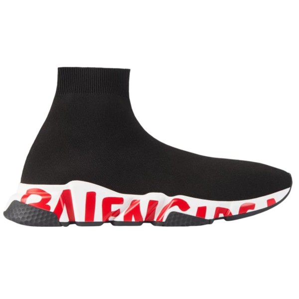 Balenciaga Speed Trainer 'Graffiti - Black Red'